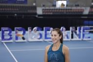 Bencic ahead of the 2023 United Cup.